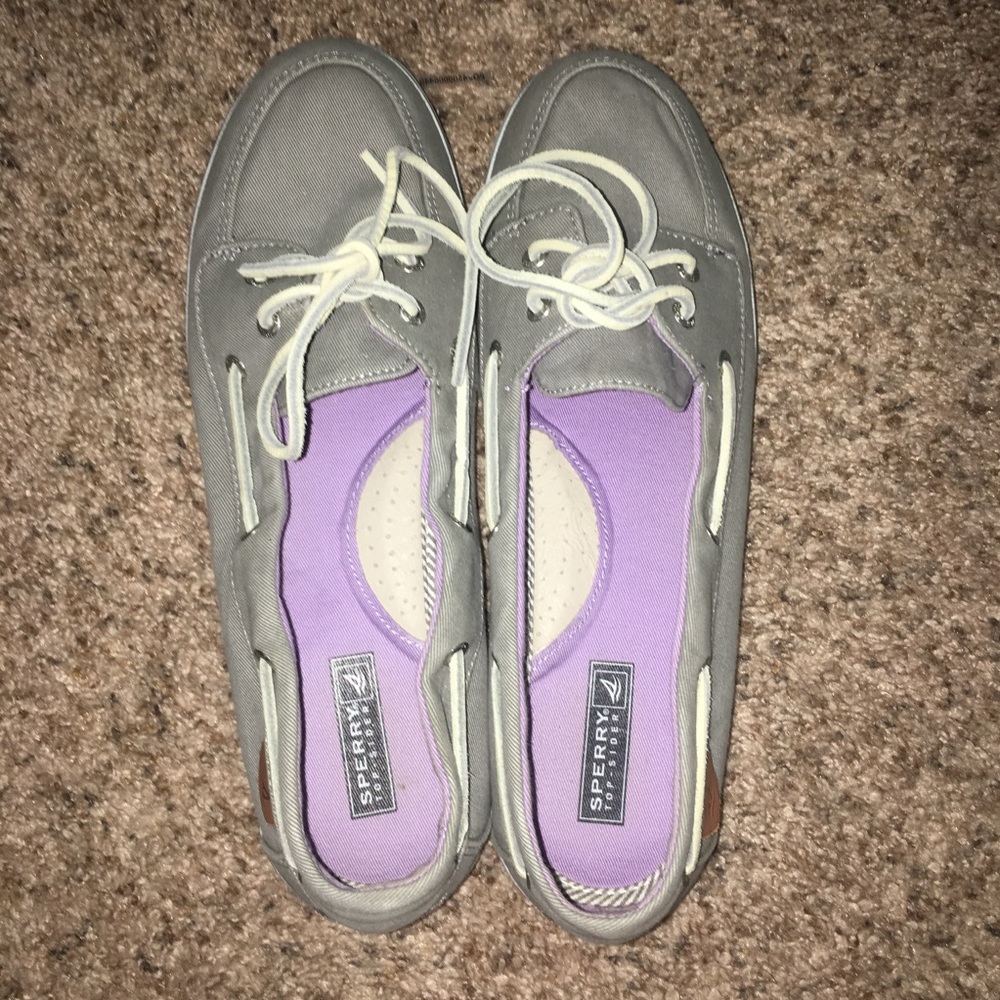 Sperry Gray Shoes